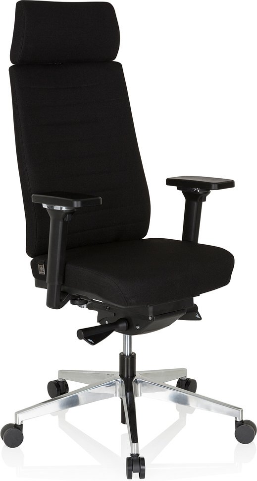 MOVE-TEC PRO 3D - Profi Bürostuhl Schwarz