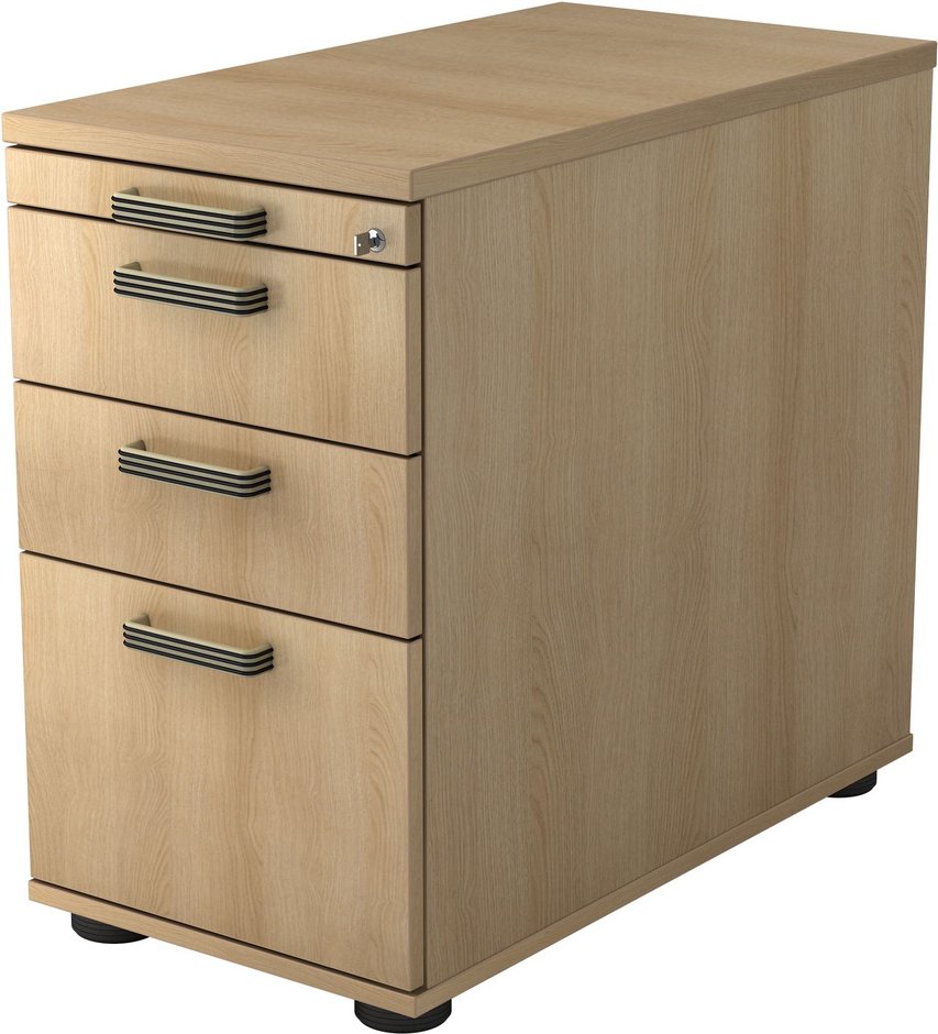 SIGNA SC40 SG - Standcontainer Eiche Streifengriff Kunststoff