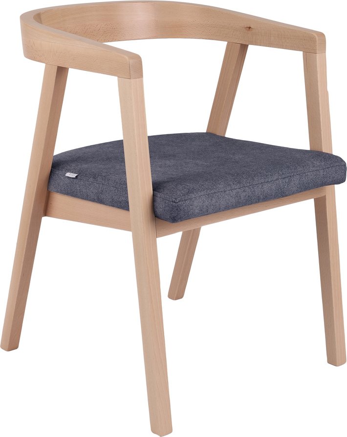 SCANDIO I S - Vierfußstuhl Blaugrau