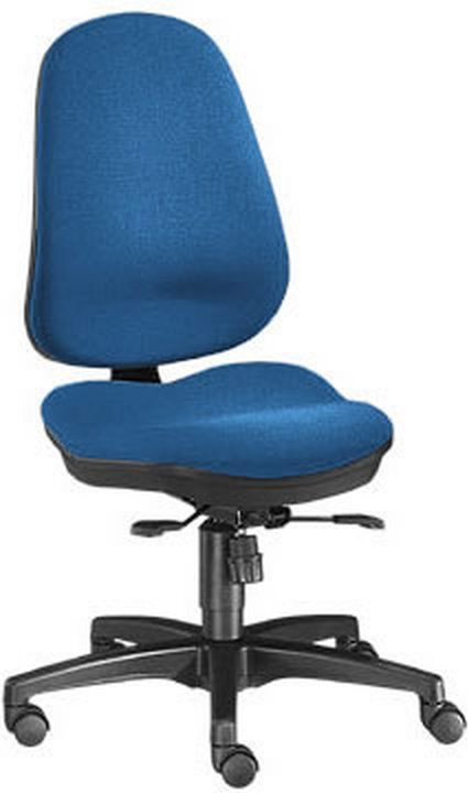 ZERO 10 - Profi Bürostuhl Stoff Royalblau