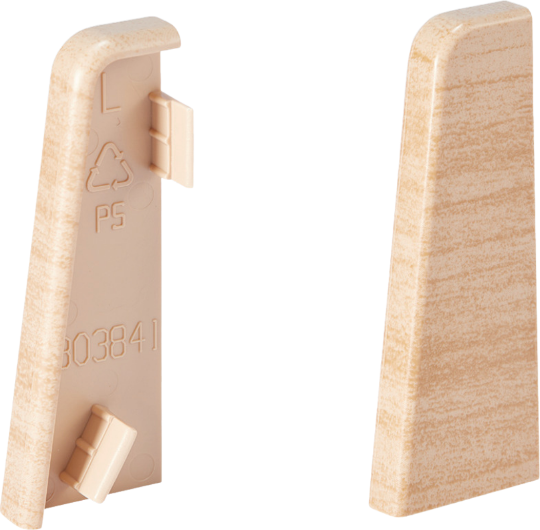 Endkappe Profil 3 PK Fußleiste (Set) 2009 Ahorn