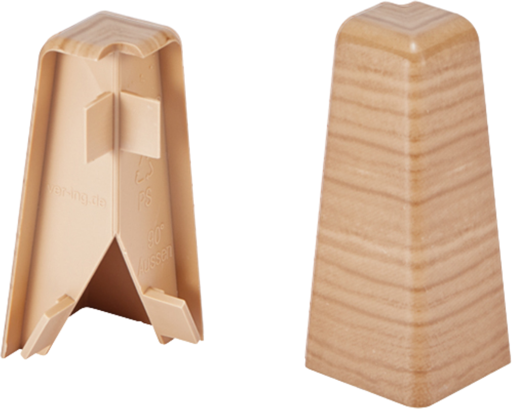 Außenecke Profil 3 PK Fußleiste (2erPack) 2013 Eiche natur