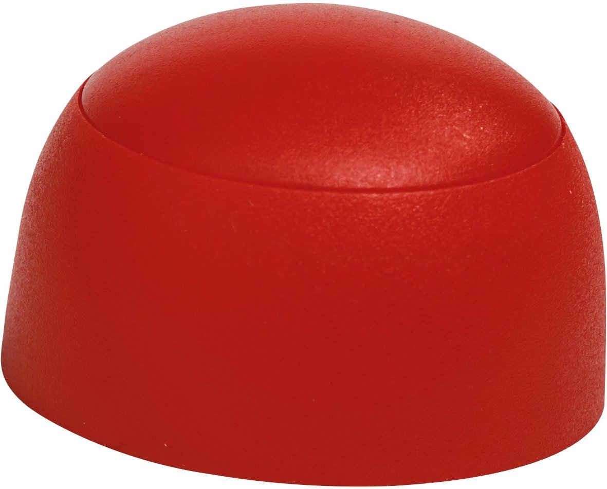 Bolzen und Schraubenabdeckung Spielturm Rot S 6 mm 50 Stück