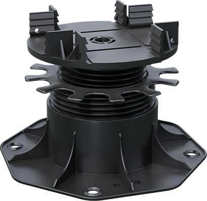 Terrassenlager CLIP Stellfüße verstellbar 25225 mm Höhe 65155 mm