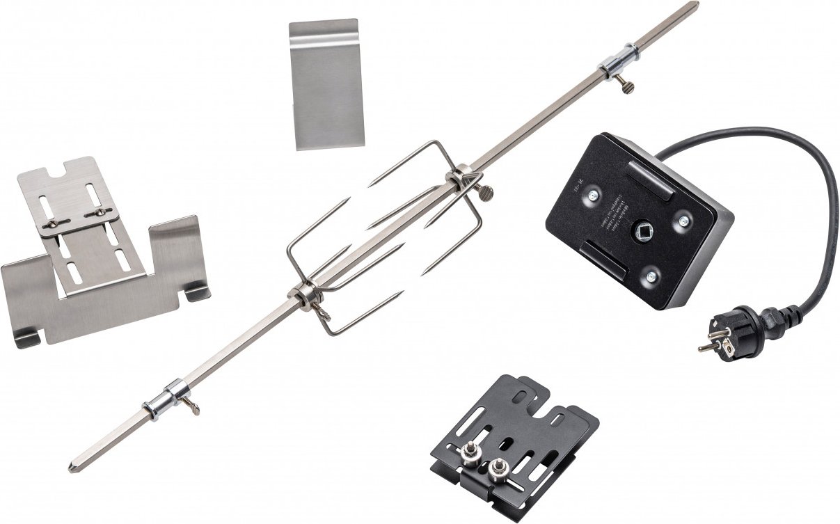 Thumbnail - Drehspieß universal für 2 6 Brenner Gasgrills