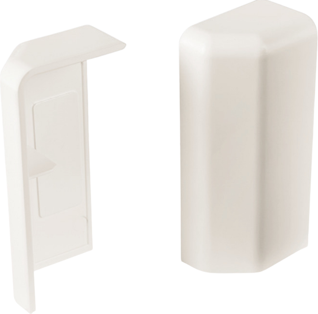 Endkappe selbstklebend Profil 15 MK 20 PK Fußleiste (Set) 2001 Weiß