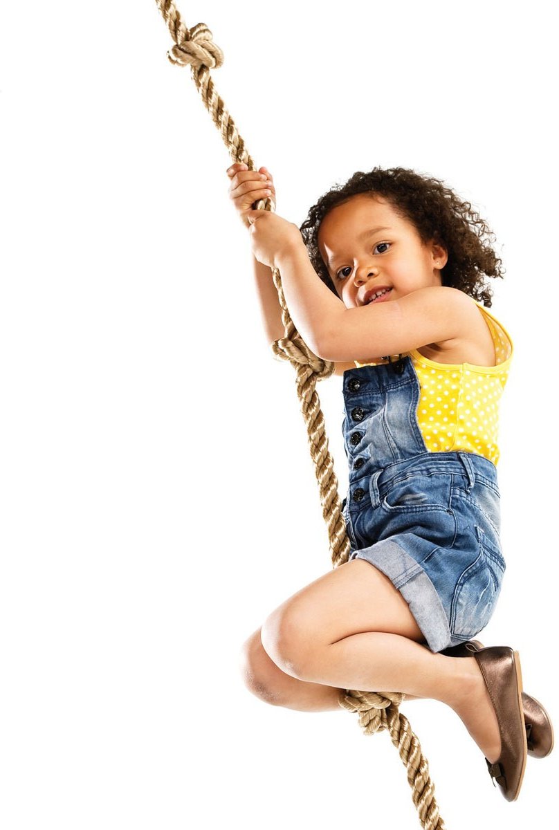 Kletterseil mit Knoten