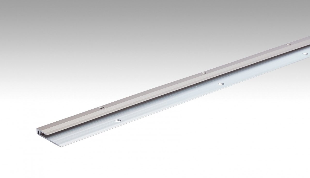 Abschlussprofil Typ 101 (25 bis 7 mm) EdelstahlOberfläche 340 1000 mm