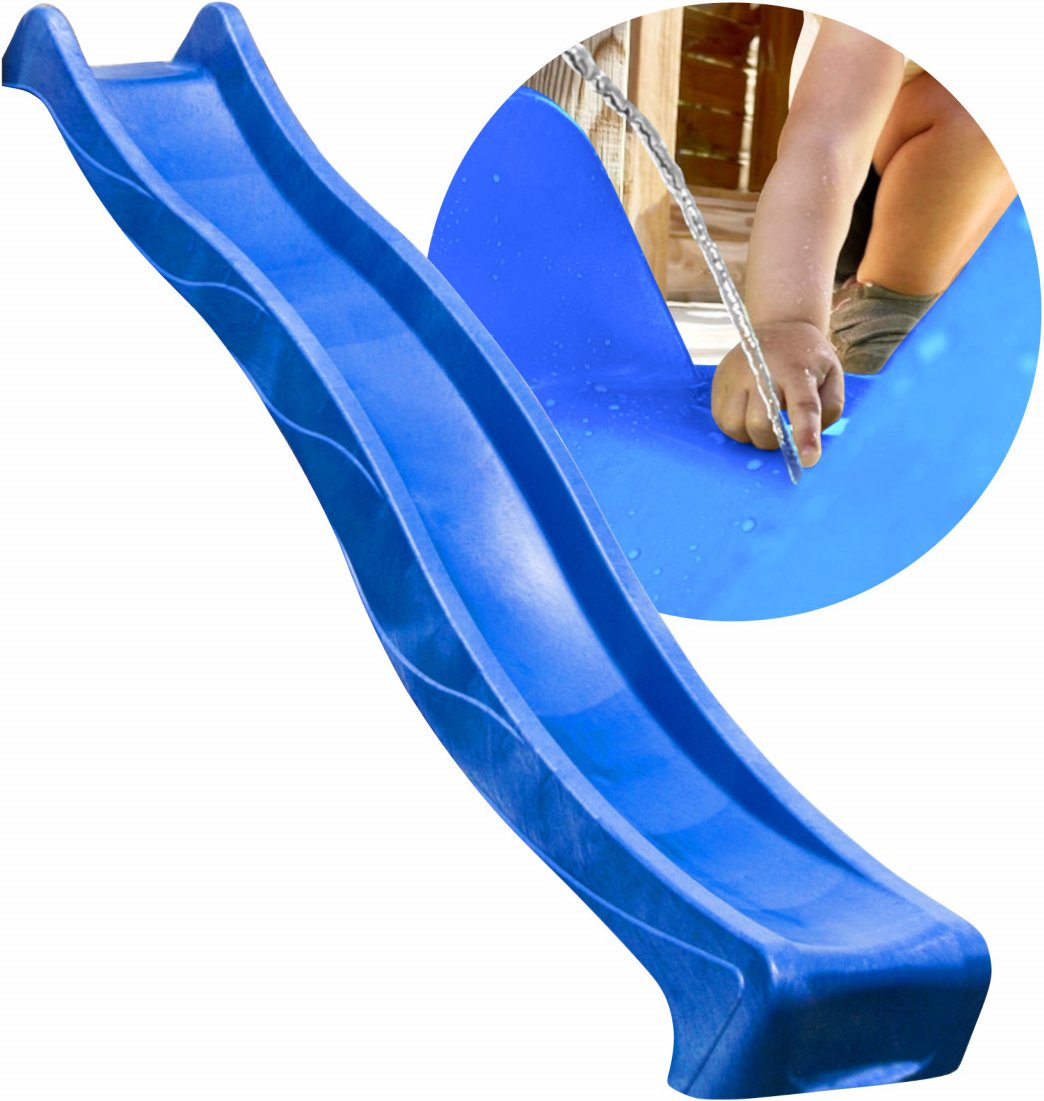 Wellenrutsche WATERSLIDE 290 m Podesthöhe 150 m Blau