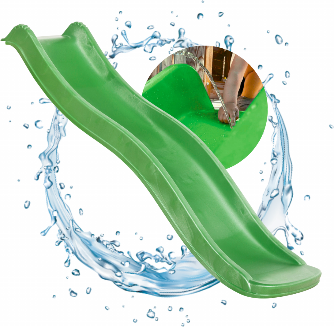 Kinderrutsche WAVE 175 m Podesthöhe 090 m Grün