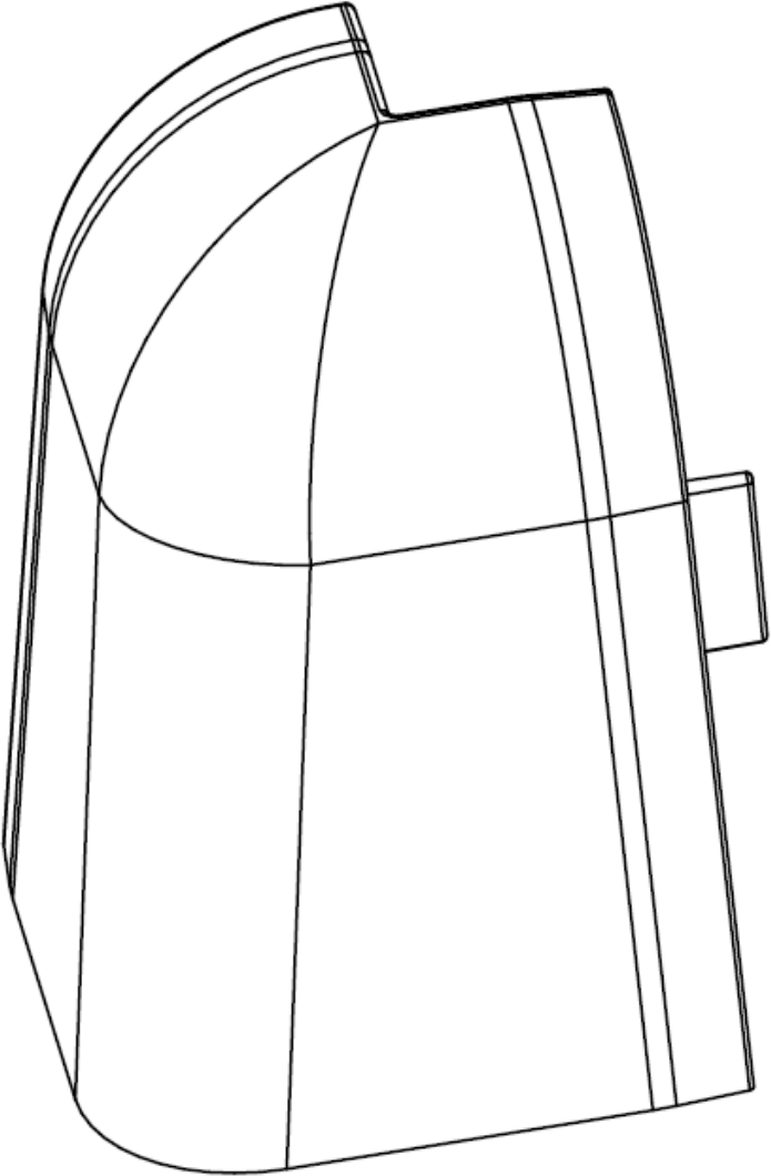 Außenecke Profil 2 PK Fußleiste Weiß 2001 (2erPack)