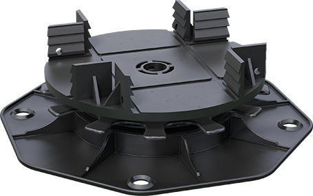 Terrassenlager CLIP Stellfüße verstellbar 25225 mm Höhe 2540 mm