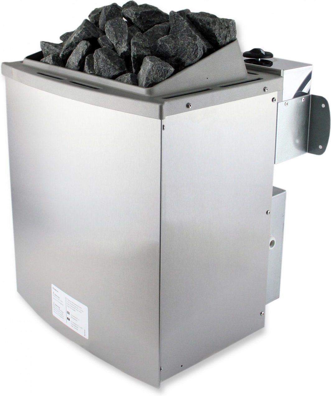 Saunaofen PORI 90 kW Edelstahl 9.0 kW Ofen integr. Steuerung