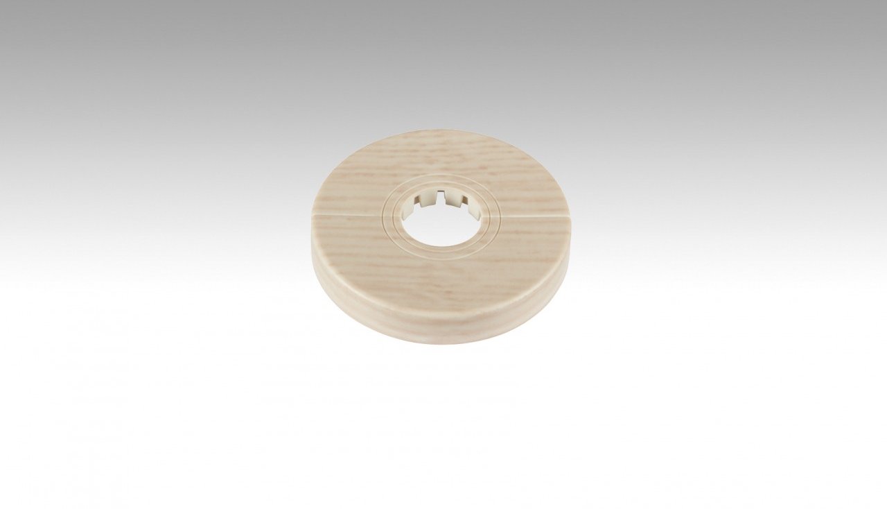 UniversalHeizkörperRosetten Eiche weiß 2014