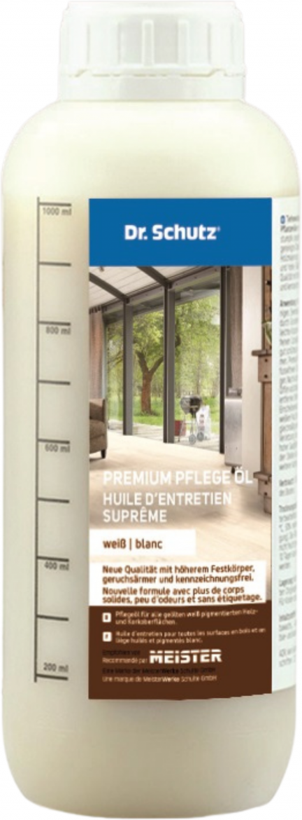 Thumbnail - Premium Pflegeöl weiß pigmentiert 1l