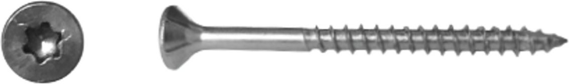 Terrassenbauschraube C1 A4 T25 Edelstahl Edelstahl A4 T25