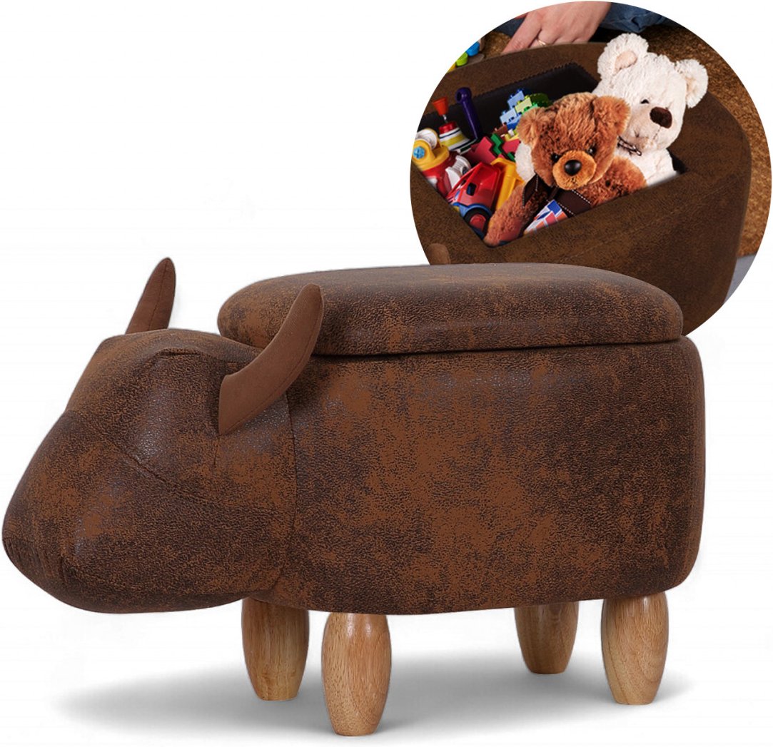 Tierhocker OX mit Stauraum Organizer & Sitzbox für Kinder