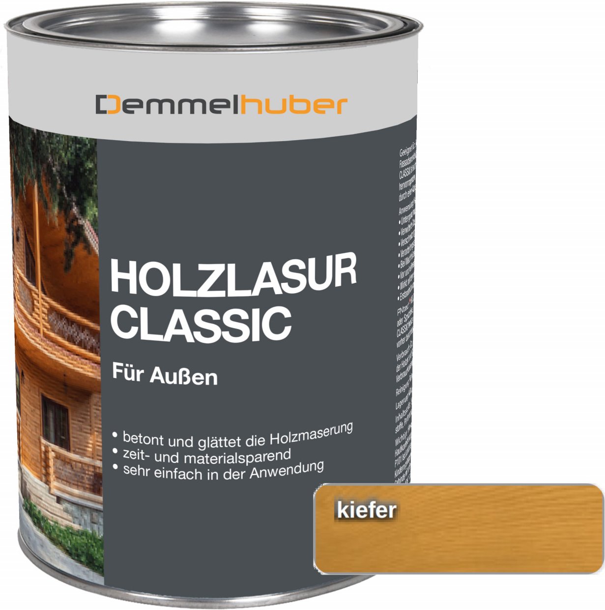 Holzschutzlasur CLASSIC Kiefer 25 Liter
