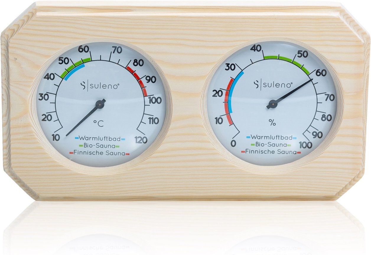 Sauna Klimamesser Thermometer Hygrometer ANNA CLASSIC