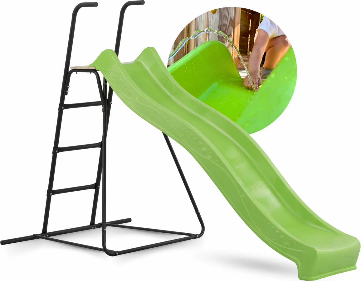 Rutsche WATERSLIDE 230 m mit Leiter Grün