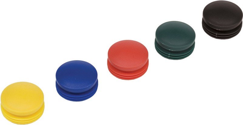 Kunststoff Bolzenabdeckung eingesenkt Blau