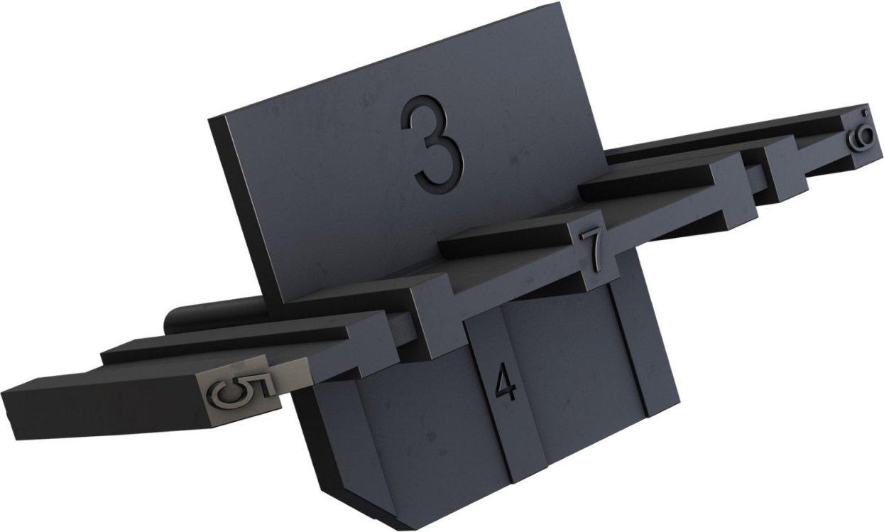 Terrassendielenbefestigung ABSTANDSKREUZ