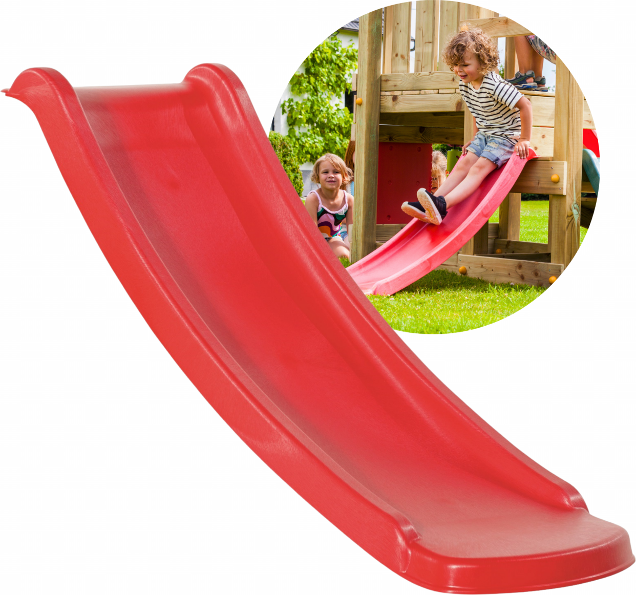 Kinderrutsche 120 m Podesthöhe 060 m