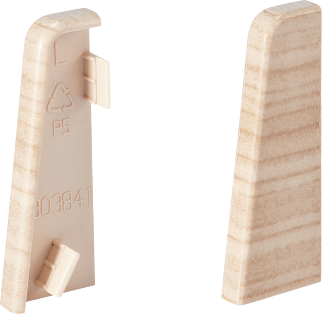 Endkappe Profil 3 PK Fußleiste (Set) 2034 Eiche hell