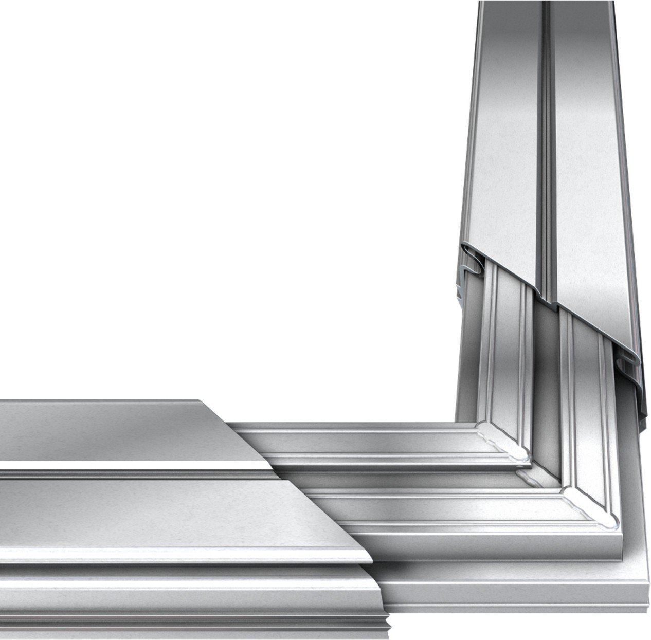 Eckverbinder für CLIP Schiene IsostepH 180 mm