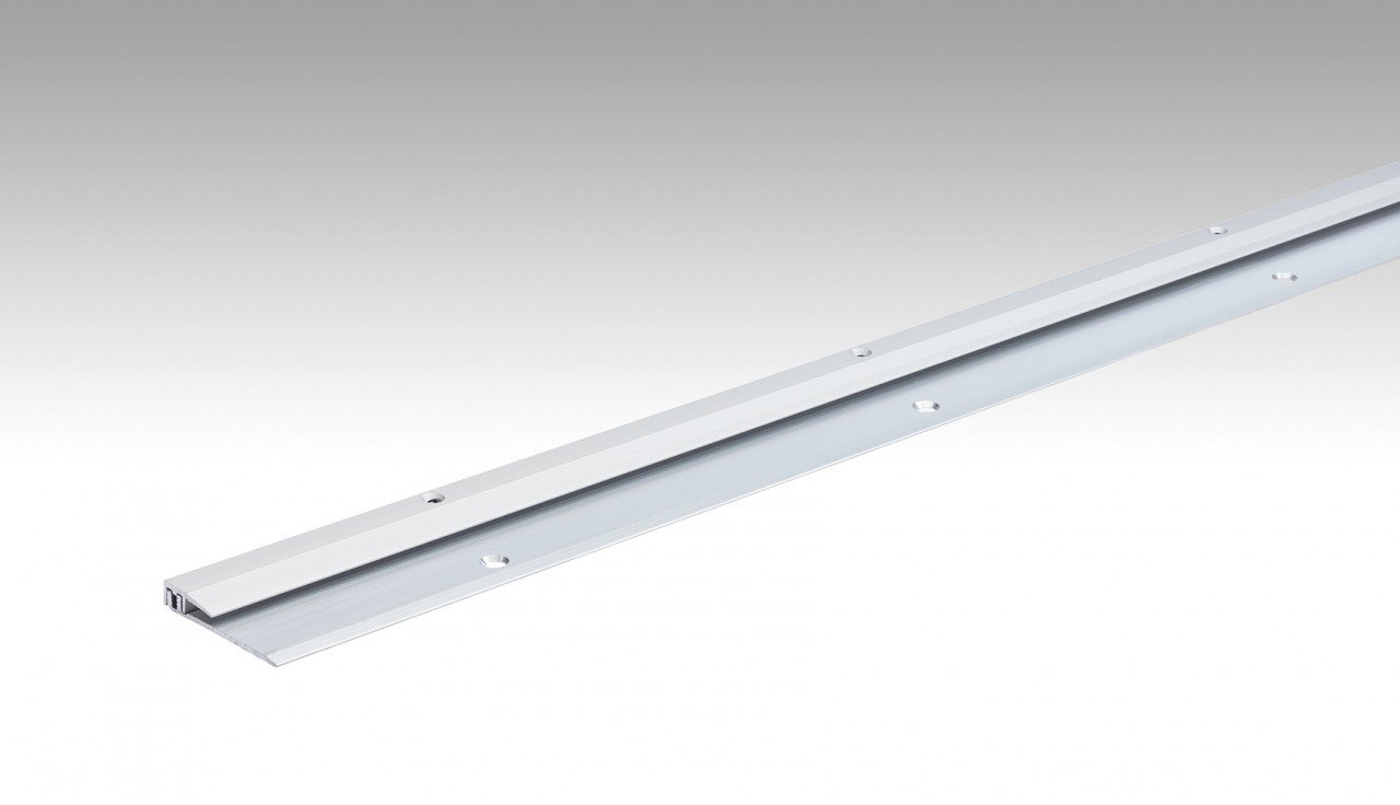 Abschlussprofil Typ 101 (25 bis 7 mm) Silber eloxiert 220 1000 mm