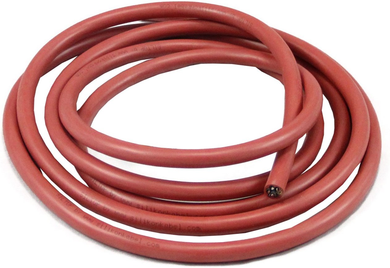 Sauna Silikonkabel AnschlussSET für BioSaunaöfen 9 kW