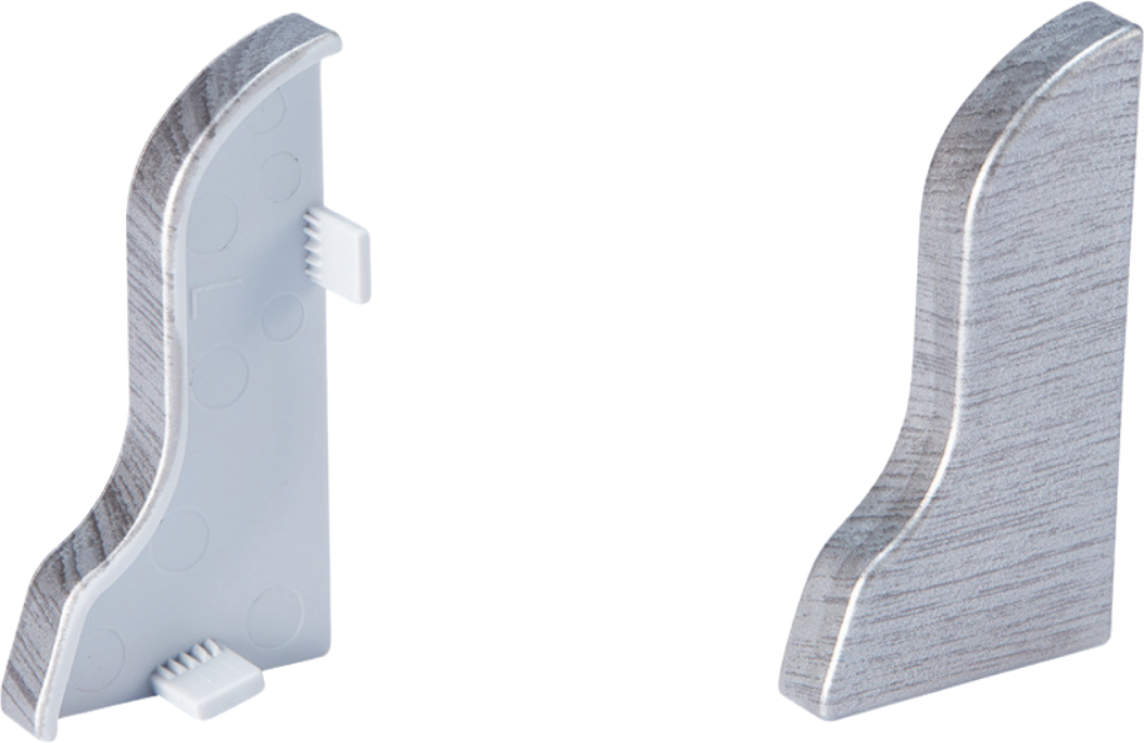 Endkappe Profil 1 MK Fußleiste (Set) 2002 Edelstahl