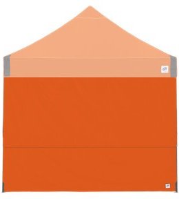 Pavillon Seitenwand 3 m ECLIPSE Orange Geschlossen