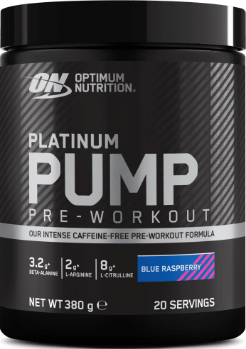 Platinum Pump Pre-Workout - 380g - Blue Raspberry