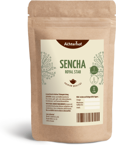 Grüner und halbfermentierter Tee Sencha Royal Star (100g)