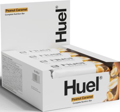 Huel Complete Nutrition Bar - 12x55g - Peanut Caramel