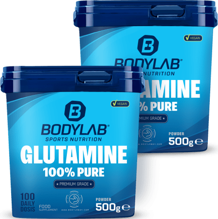 2 x Bodylab24 Glutamin Powder (je 500g)