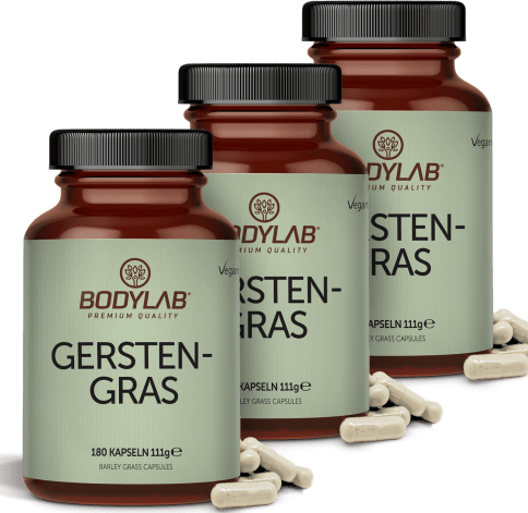 3 x Gerstengras in Kapselform (3 x 180 Kapseln)
