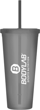 Tumbler Drink Cup (with straw) - 710ml - black