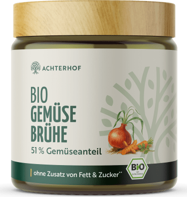 Bio Gemüsebrühe mit 51% Gemüseanteil (225g)