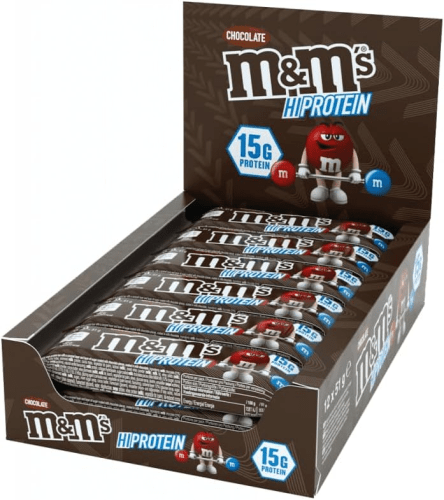 M&M's Hi-Protein Bar - 12x51g - Chocolate