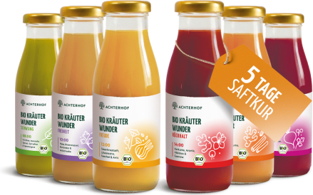 Kräuterwunder Bio Fastenkur 5 Tage (30 Flaschen)