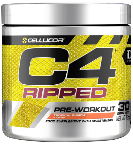 C4 Ripped Pre-Workout - 165g - Tropical Punch