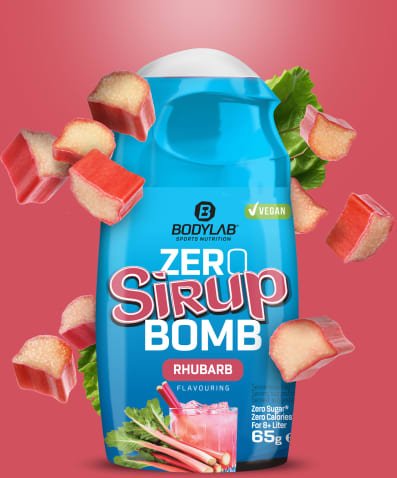 ZERO Sirup Bomb - 65ml - Rhubarb