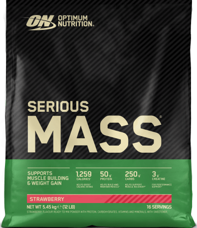 Serious Mass - 5450g - Erdbeere