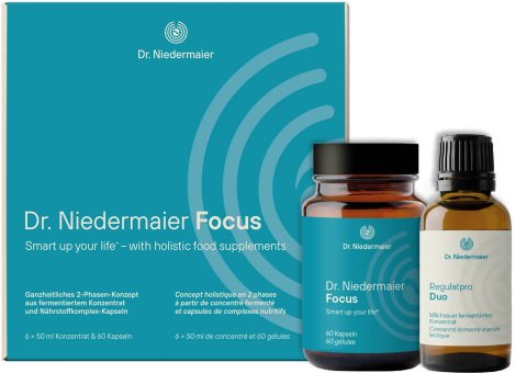 Thumbnail - Focus Monatsbox (6x50ml Konzentrat + 60 Kapseln)