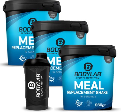3 x Meal Replacement (je 960g) + Shaker