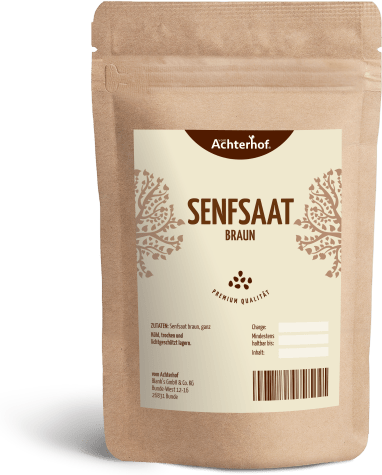 Senfsaat braun ganz (500g)