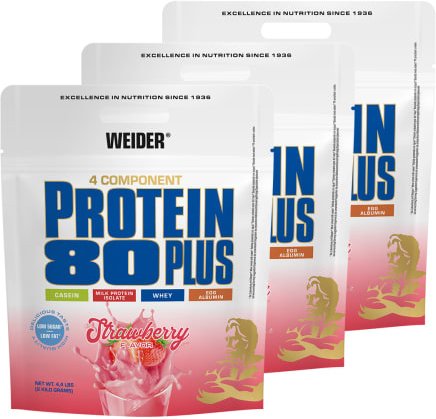 3x Protein 80 Plus (3x2000g)