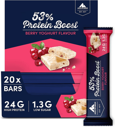 53% Protein Boost Bar - 20x45g - Berry Yoghurt